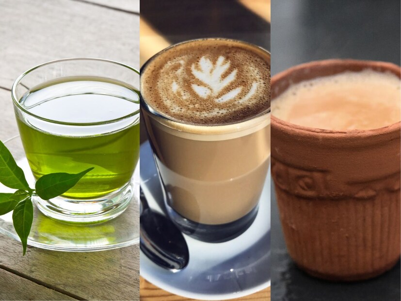 वजन कमी करण्यासाठी ग्रीन टी उपयुक्त आहे, याशिवाय त्यामुळे डायबेटिस देखील नियंत्रणात राहू शकतो. ग्रीन टीमध्ये भरपूर अँटिऑक्सिडंट्स असतात. हा घटक अँटीएजिंग फॅक्टर ठरतो. ग्रीन टीप्रमाणे कॉफीचेही अनेक फायदे आहेत. कॉफीमुळे शरीरातील ऊर्जा पातळी वाढण्यास मदत होते आणि मेंदूचं कार्य सुधारतं. हृदयासाठी देखील कॉफी फायदेशीर आहे. पण, हाय ब्लड प्रेशर असलेल्यांनी जास्त कॉफी पिऊ नये.