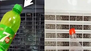 कुलरमध्ये प्लॅस्टिक बाटलीची कमाल (फोटो - युट्युब व्हिडीओ ग्रॅब)