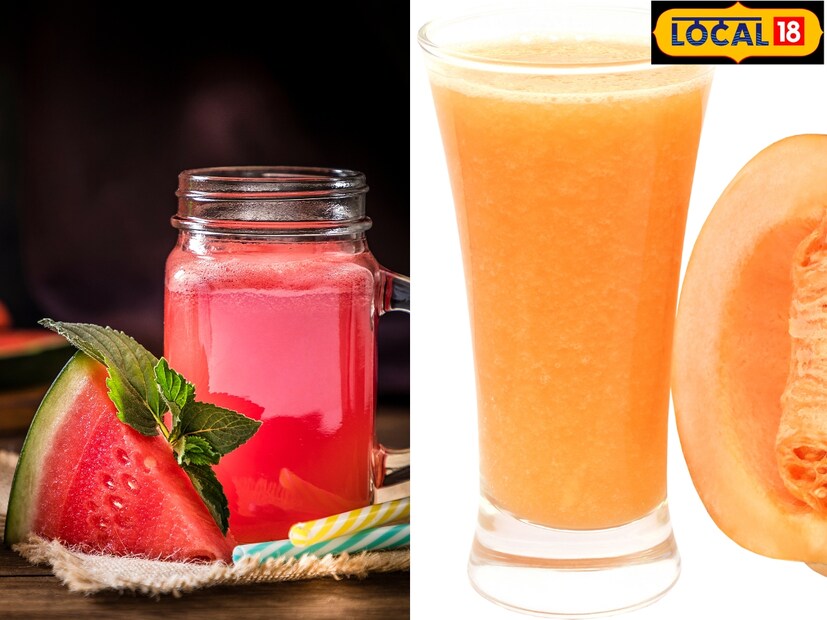  टरबूज आणि खरबुजात पाण्याप्रमाणेच <a href="https://news18marathi.com/photogallery/lifestyle/health/eating-banana-and-milk-together-know-benefits-or-loss-what-experts-said-l18w-mhkd-1170374.html">व्हिटॅमिन्स</a>चं प्रमाणही भरपूर असतं. टरबुजात व्हिटॅमिन ए, बी1 आणि बी5 असतं, तर खरबुजात व्हिटॅमिन सी आणि बी6 असतं.