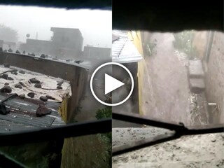 सुणासुदीला डोक्यावरील छप्पर उडालं सुणासुदीला डोक्यावरील छप्पर उडालं