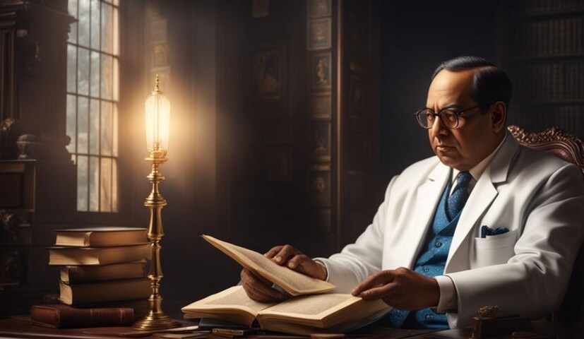  “कोणत्याही समाजाची उन्नती त्या समाजातल्या शिक्षणाच्या प्रगतीवर अवलंबून असते”. — <a href="https://news18marathi.com/photogallery/lifestyle/dr-babasaheb-ambedkar-jayanti-2024-status-in-marathi-for-instagram-whats-app-mhpj-1160280.html">डॉ. बाबासाहेब आंबेडकर</a> (फोटो सौजन्य : playground.com)