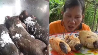 उंदरापासून बनवली विचित्र डिश 