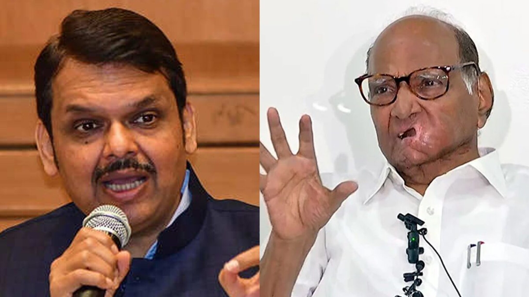 शरद पवारांना दुहेरी धक्का; दादांच्या आव्हानादरम्यान फडणवीसांनी टाकला मोठा डाव