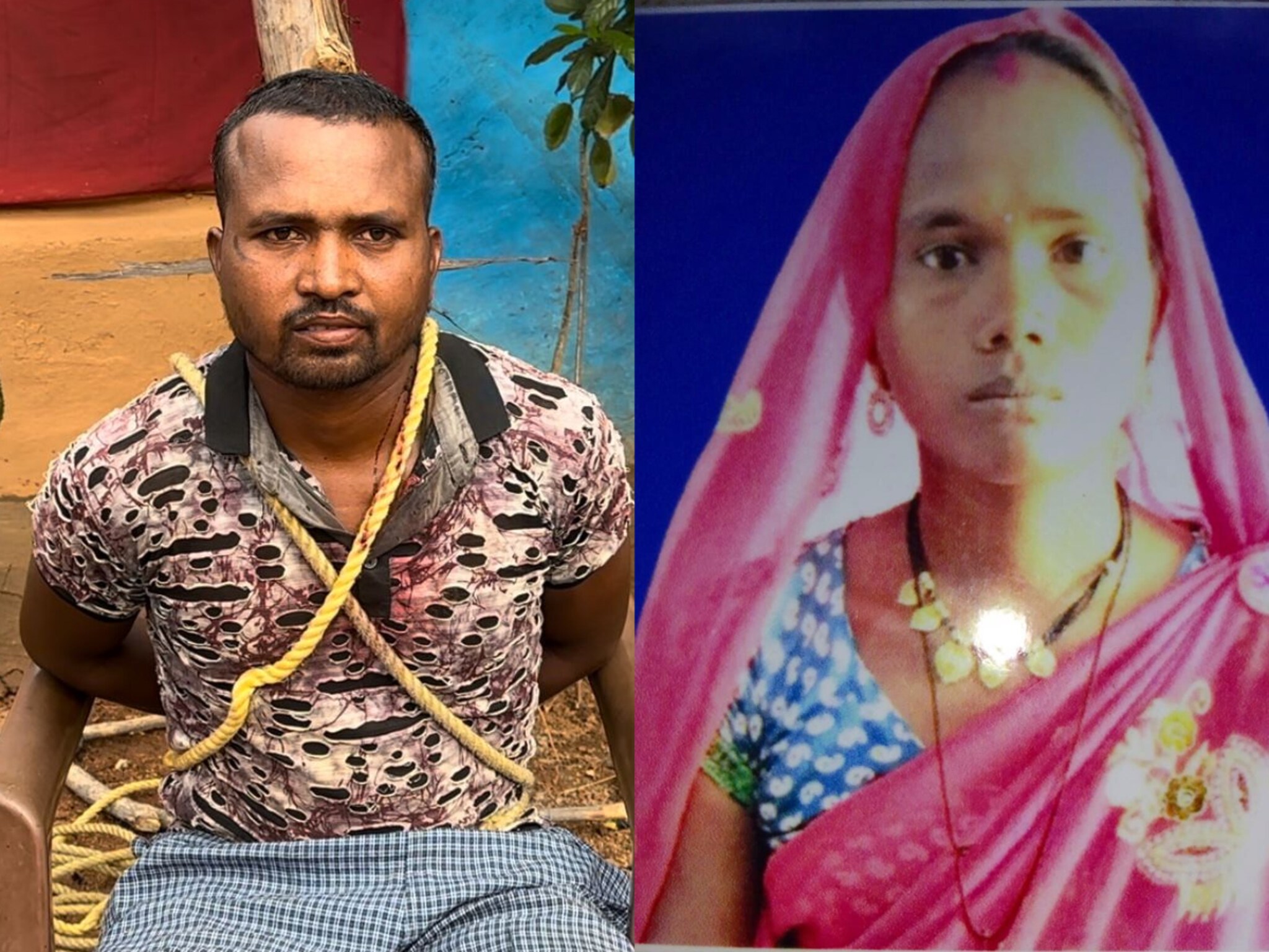 भल्यापहाटे मुलीसमोरच पत्नीवर कऱ्हाडीने सपासप वार! नंतर जे केलं त्याने गाव हादरला