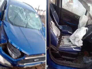 बाईकचा चक्काचूर, कारच्या एअरबॅग्सही उघडल्या; जळगाव-पाचोरा रस्त्यावर मृत्यू तांडव