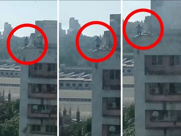 गच्चीच्या कडेवर उभा राहिला, 15व्या मजल्यावरून मारली उडी; मुंबईतल्या घटनेने खळबळ