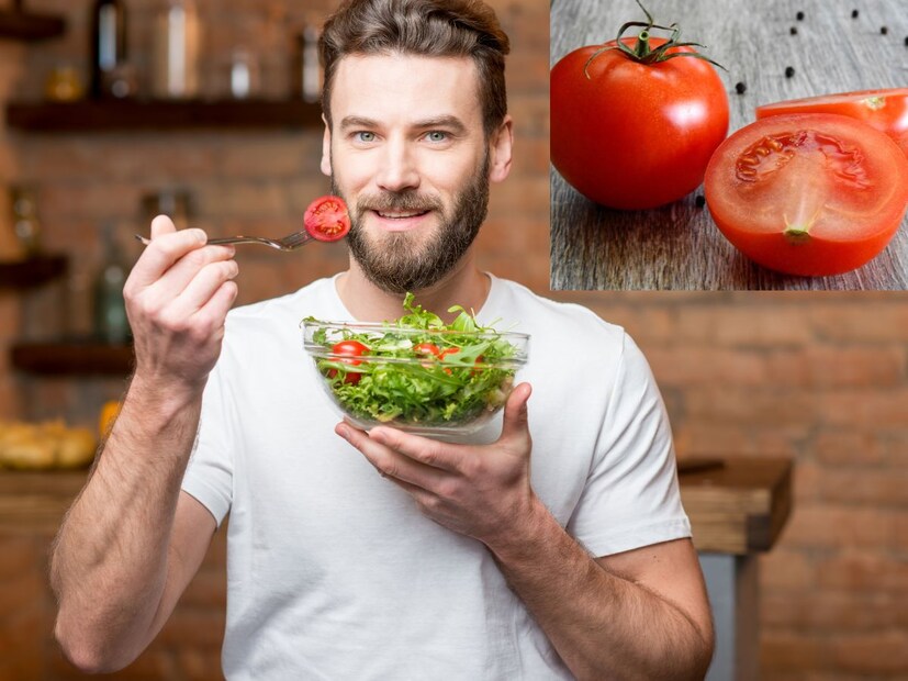 टोमॅटो खाल्ल्याने हृदय, त्वचा, डोळे निरोगी राहतात आणि वजनही नियंत्रणात राहते. हे अँटिऑक्सिडंट्स, जीवनसत्त्वे आणि हायड्रेशनने समृद्ध आहे. म्हणूनच आहारतज्ञ आहारात याचा समावेश करण्याची शिफारस करतात. मात्र, त्यातील काही भाग खाणे टाळावे. चला पाहूया कोणते..  टोमॅटो खाल्ल्याने हृदय, त्वचा, डोळे निरोगी राहतात आणि वजनही नियंत्रणात राहते. हे अँटिऑक्सिडंट्स, जीवनसत्त्वे आणि हायड्रेशनने समृद्ध आहे. म्हणूनच आहारतज्ञ आहारात याचा समावेश करण्याची शिफारस करतात. मात्र, त्यातील काही भाग खाणे टाळावे. चला पाहूया कोणते..