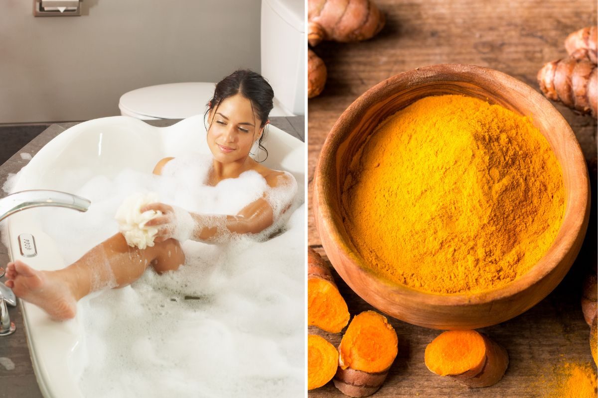 Turmeric Water Bath : हळदीच्या पाण्याने करा अंघोळ, इम्युनिटीसह ...