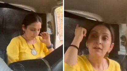 Uber कॅबमध्ये महिलेची ड्रायव्हरला शिवीगाळ