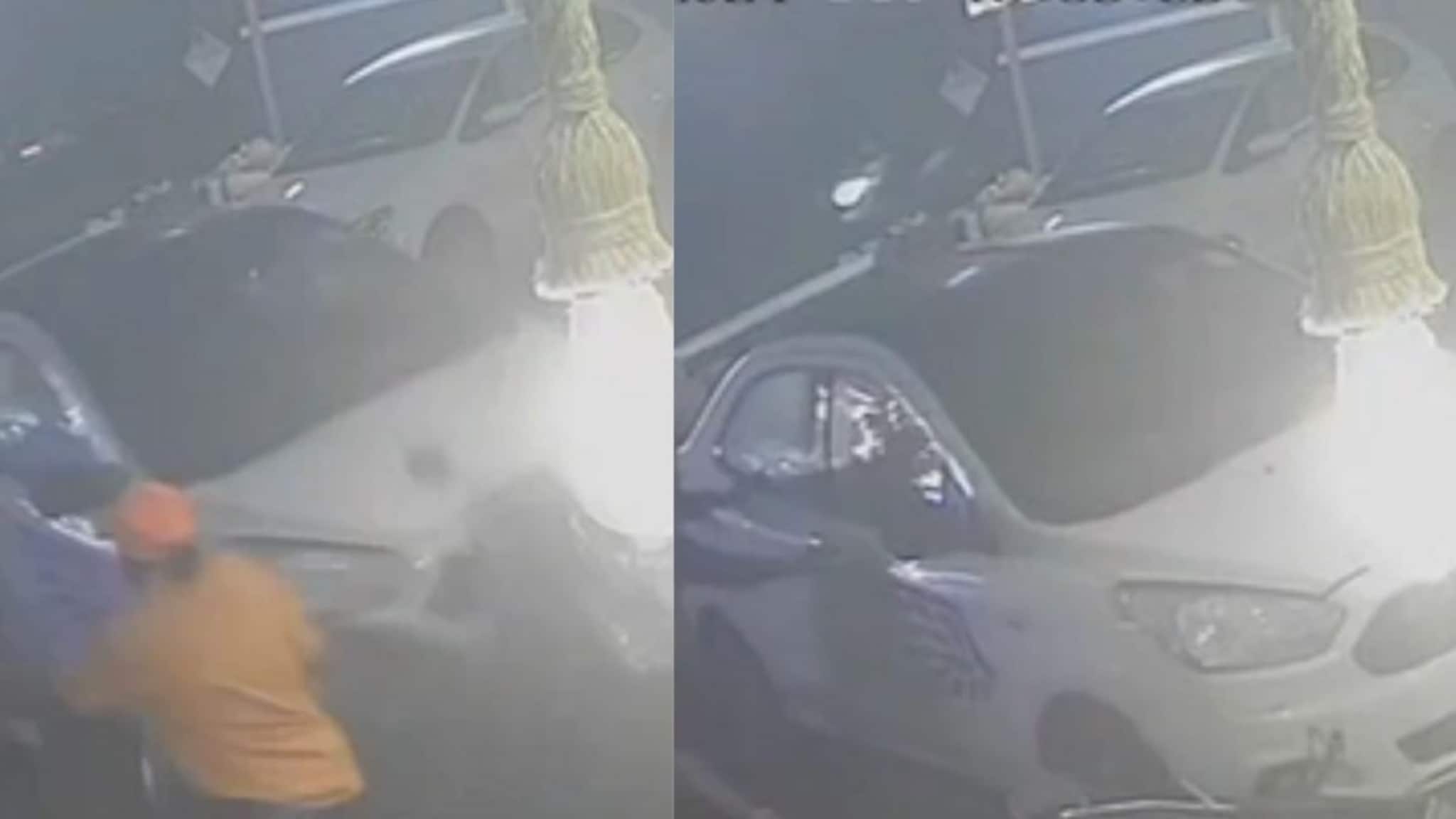 Ratnagiri News : भांडणानंतर पठ्ठ्यानं कार थेट हॉटेलमध्ये घुसवली, चिपळूणमधील धडकी भरवणारे photos