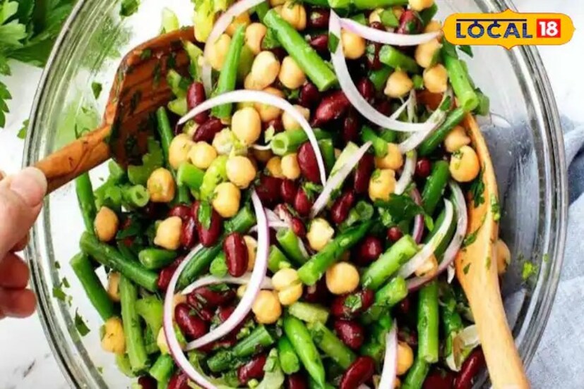 सकाळच्या नाश्त्यात तुम्ही बीन्सचे सॅलड खाऊ शकतात. यामध्येही 37 कॅलरी असते. यामध्ये लिंबू, मिरची, मीठ, कांदा, टोमॅटो हे सर्व टाकून सेवन केल्यास आरोग्य सुधारेल. बीन्समध्ये प्रथिने, कॅल्शियम आणि मॅग्नेशियम चांगल्या प्रमाणात असते. त्यामुळे मधुमेहाच्या रुग्णांसाठीही हे खूप फायदेशीर आहे.