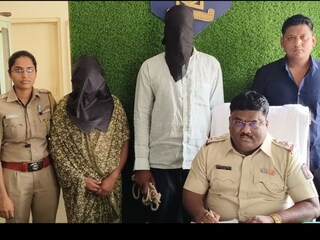 महिला आणि प्रियकराला अटक 