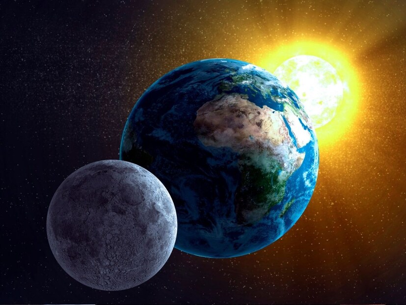 पृथ्वी सूर्याभोवती 67,100 मैल प्रति तास (30 किलोमीटर प्रति सेकंद) वेगाने फिरते. हा वेग अंदाजे 6.5 मिनिटांत नवी दिल्ली ते न्यूयॉर्क प्रवास करण्याइतका आहे.