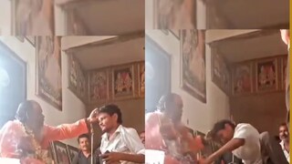 भोंदू बाबाकडून विचित्र उपचार भोंदू बाबाकडून विचित्र उपचार