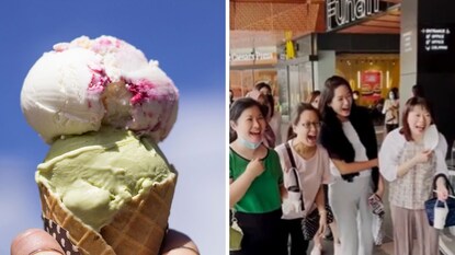 मोठ्याने ओरडल्यावर इथे फ्री मिळते आईस्क्रीम