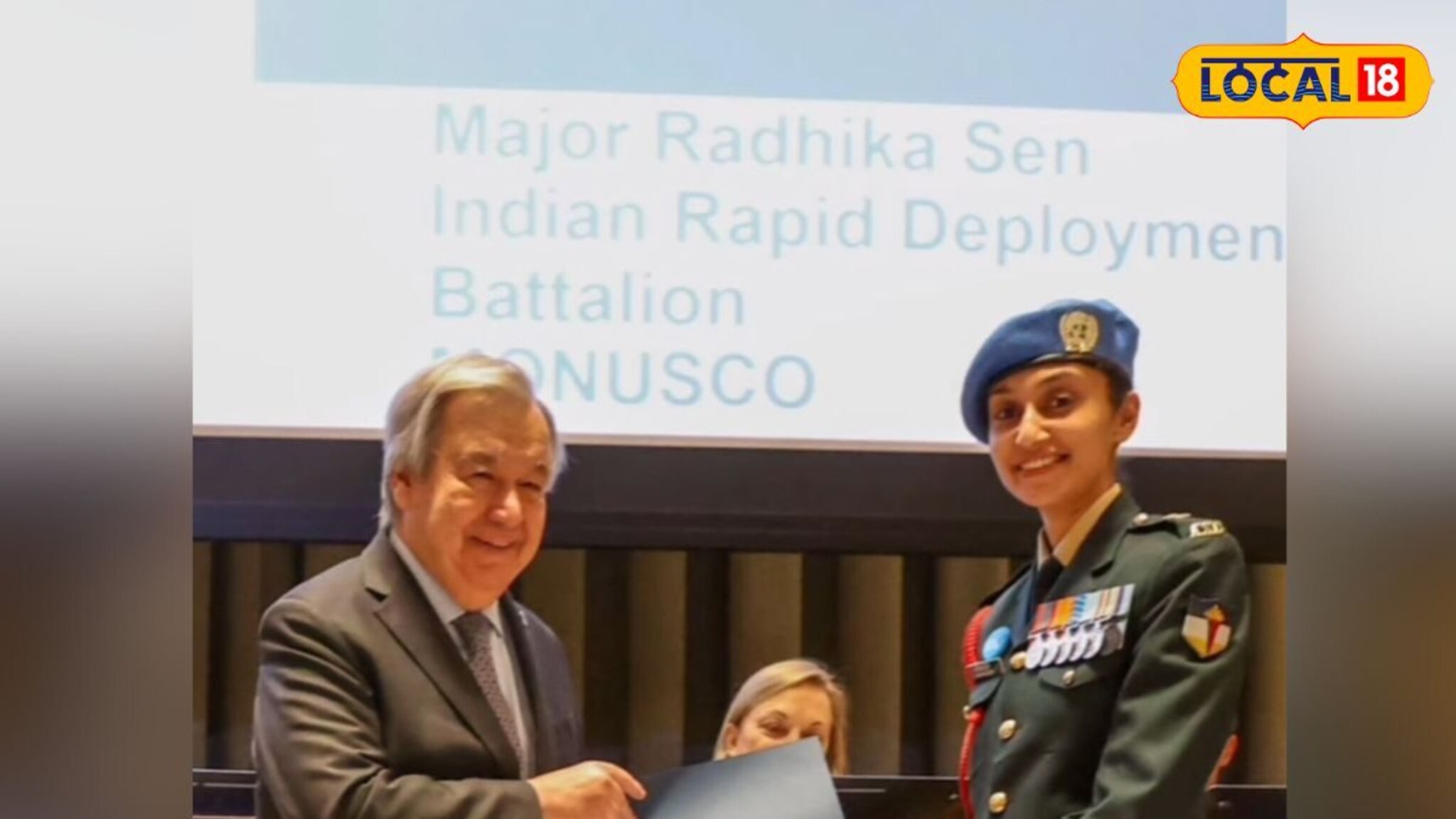 IIT Bombay मधून शिक्षण, आता United Nations कडून सर्वात मोठा लष्करी सन्मान, कोण आहेत मेजर राधिका सेन?