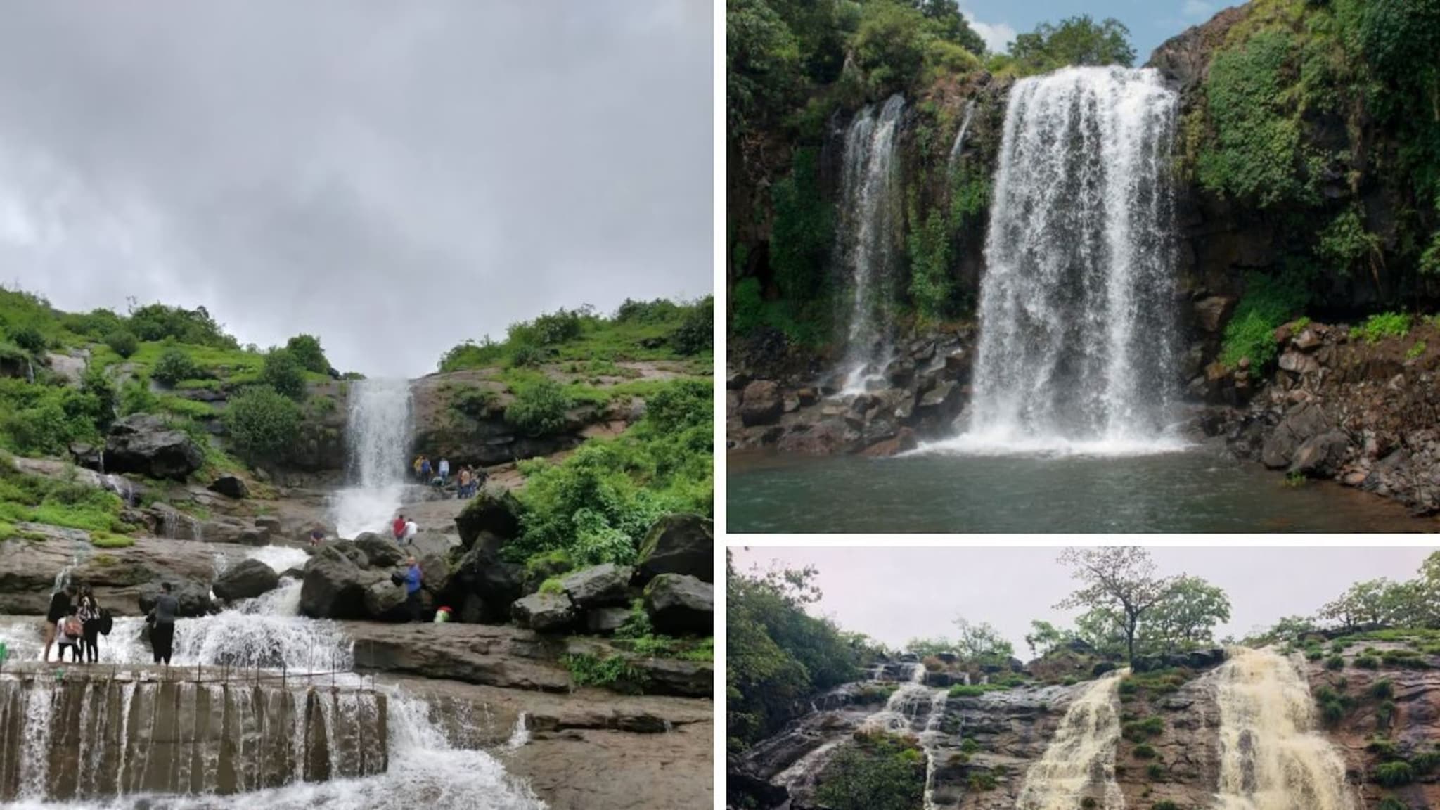 Waterfalls Near Pune : 'मौसम मस्ताना,धबधबा जवळ असताना', पुण्याजवळचे धबधबे कधीच पाहिले नसतील, Photo