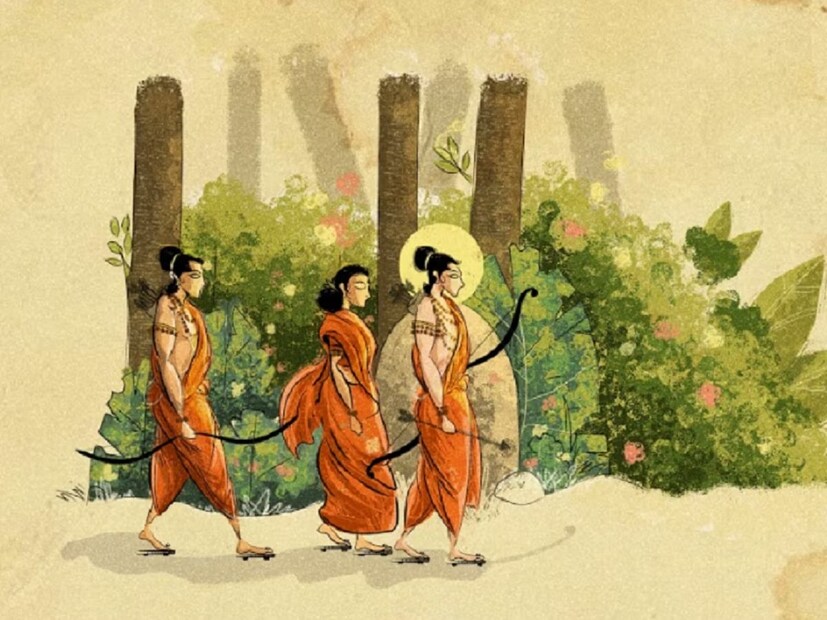 भगवान रामांना वडिलांनी 14 वर्षे वनवासात जाण्याचा आदेश दिला. यानंतर राम वनवासाला निघाले, तेव्हा त्यांच्यासोबत त्यांची पत्नी सीता आणि लहान भाऊ लक्ष्मणही वनवासात गेला.