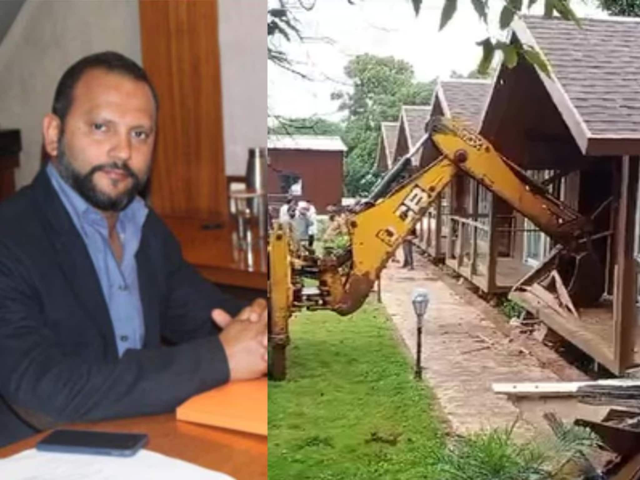 पुणे Porsche कार अपघात प्रकरण; विशाल अग्रवालच्या हॉटेलवर बुलडोझर, पत्त्याच्या बंगल्याप्रमाणे कोसळली इमारत, Video