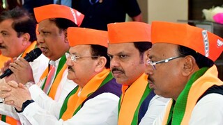 एक्झिट पोलनंतर भाजप अॅक्शन मोडवर, सत्तेसाठी राजकीय हालचालींना वेग