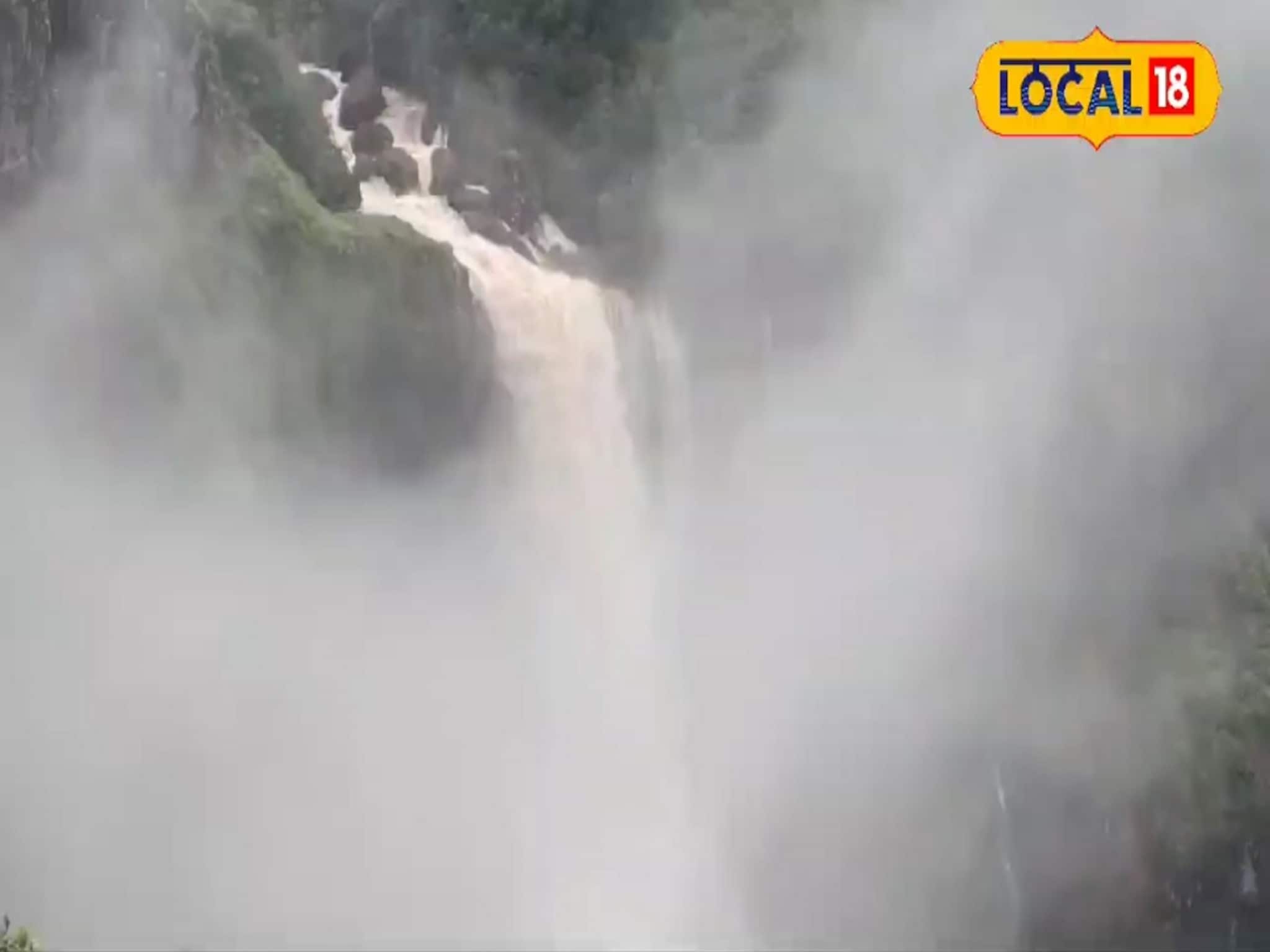 महाबळेश्वरमध्ये रेकॉर्डब्रेक पाऊस, प्रसिद्ध धबधबा पर्यटकांसाठी बंद!