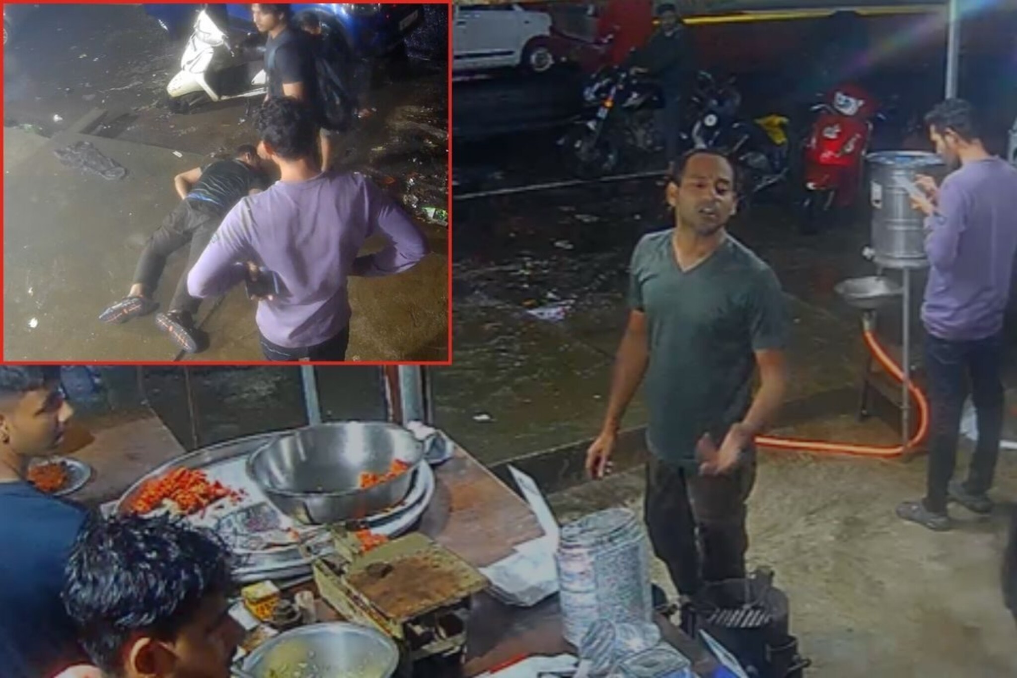 बिर्याणीमुळे दोघे भिडले, त्याने एका बुक्कीत खाली पाडलं, बापाला पाहून लेक रडली!