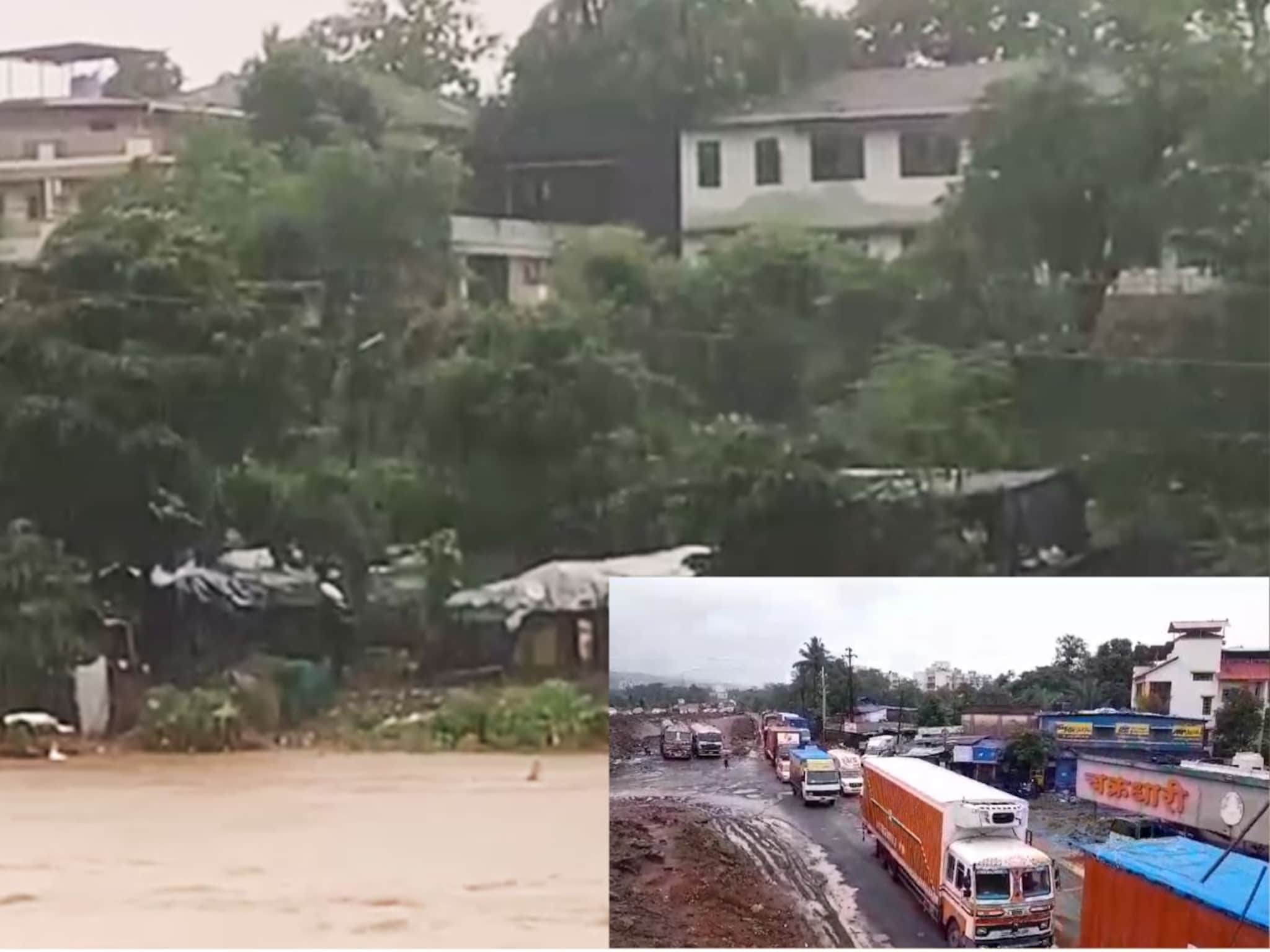 Rain Update: रत्नागिरी जिल्ह्यात मुसळधार, खेडमध्ये बाजारपेठेत पाणी; वाहतूक ठप्प