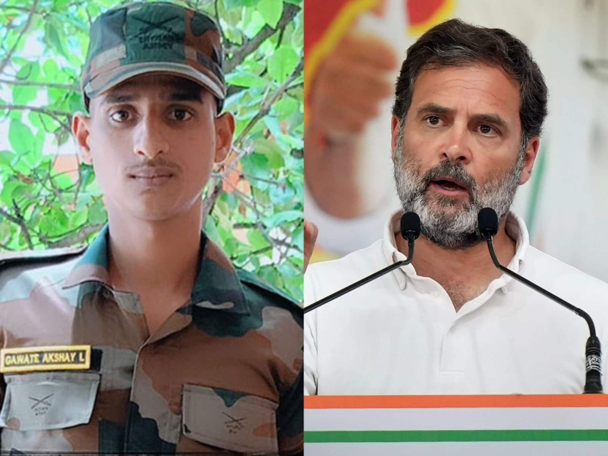 Martyr Agniveer Akshay Gawate: शहीद कुटुंबाला पैसे मिळत नाहीत! राहुल गांधींचा दावा; अग्निवीर अक्षय गवतेच्या वडिलांनी सांगितलं सत्य