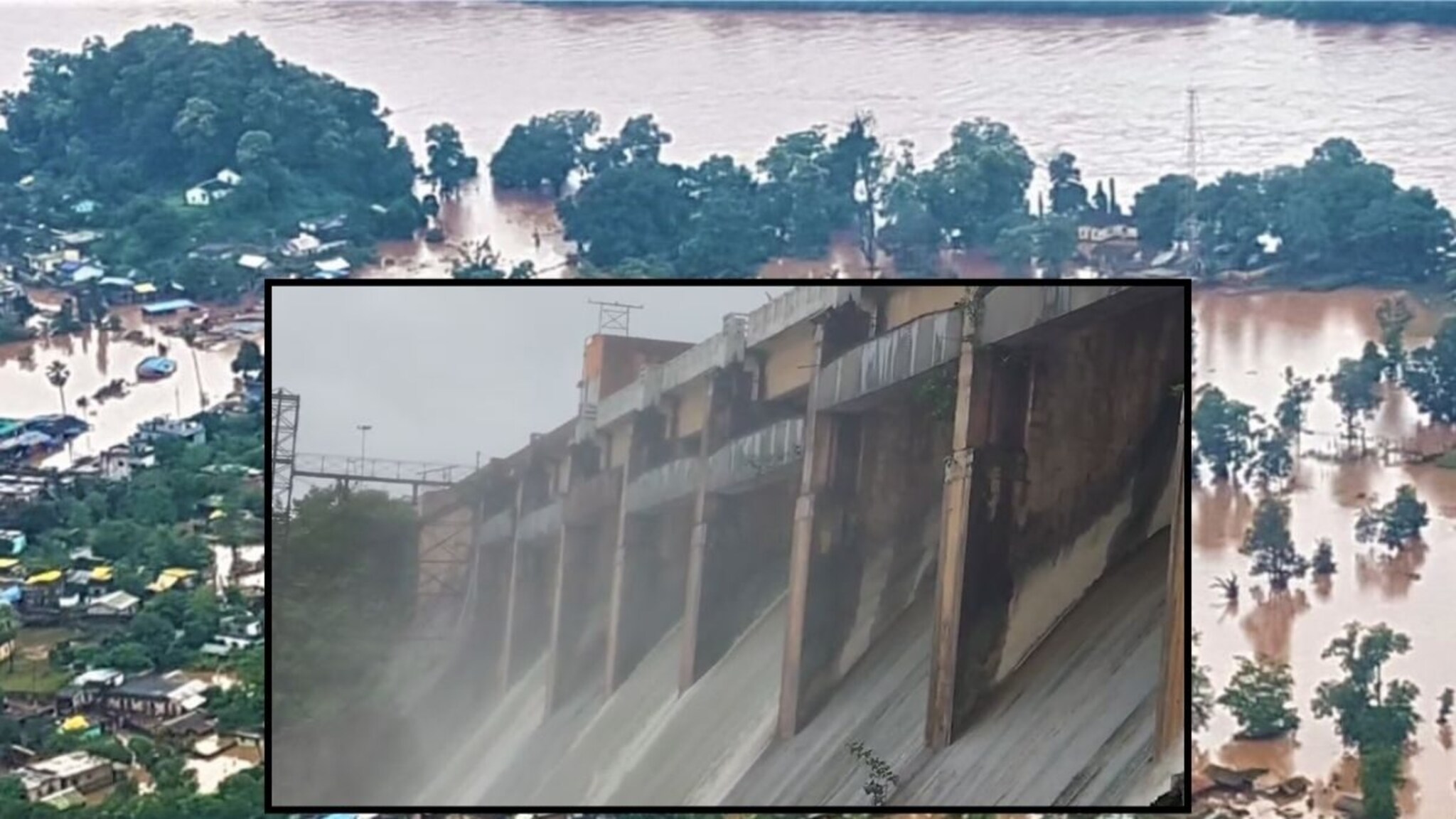 VIDEO: कोल्हापूर, सांगलीनंतर आता गडचिरोली संकटात, हा अख्खा तालुका पूरात बुडण्याची चिन्हं?