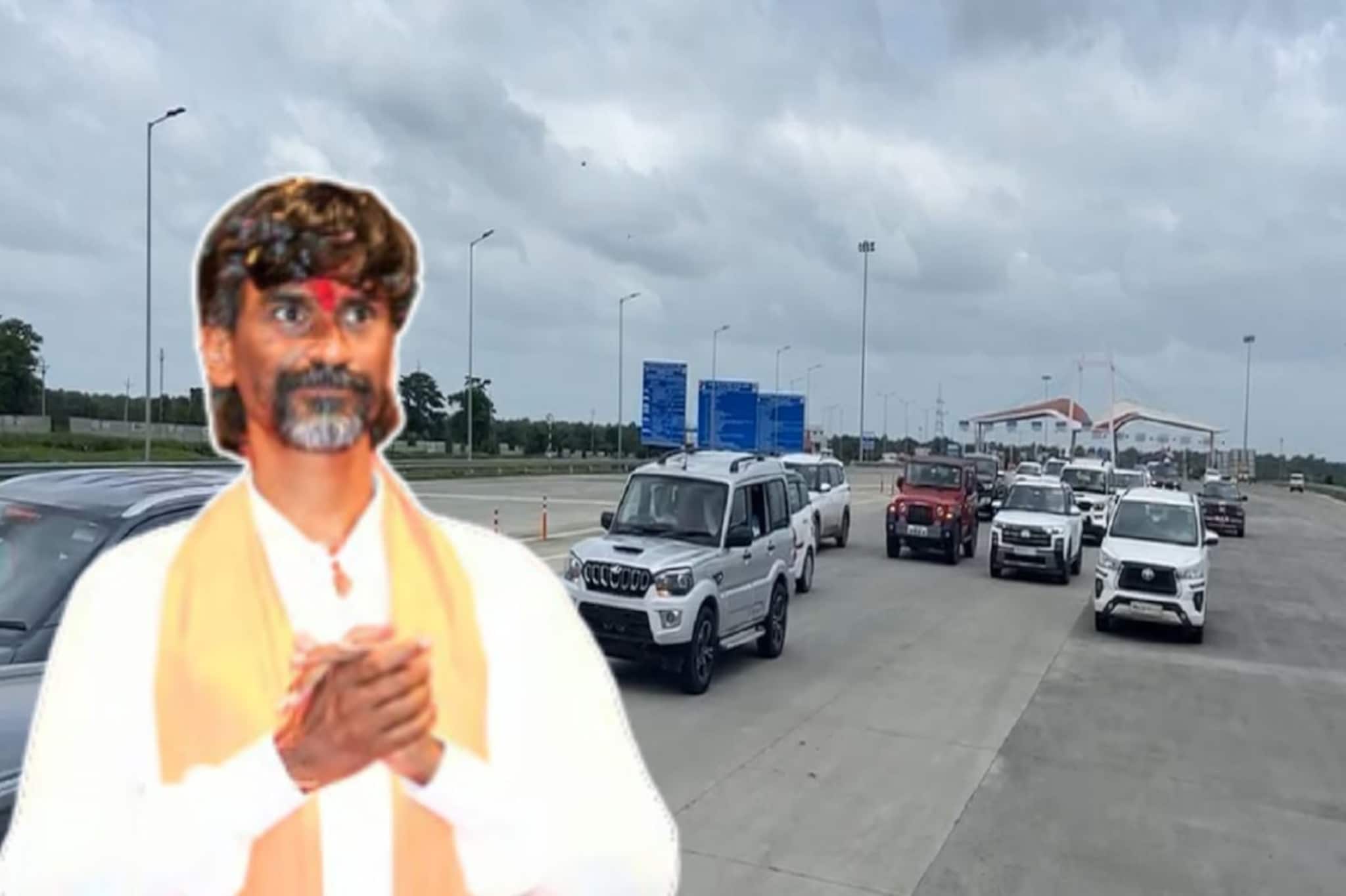 Jarange Patil Rally : फॉर्च्युनर, स्कॉर्पिओ आणि महिंद्रा Thar, जरांगेंचा असा आहे गाड्यांचा ताफा PHOTOS