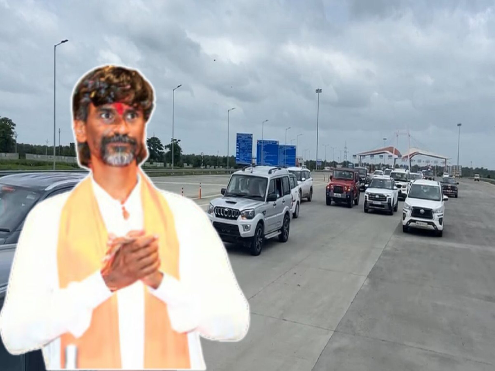 फॉर्च्युनर, स्कॉर्पिओ आणि महिंद्रा Thar, जरांगेंचा असा आहे गाड्यांचा ताफा PHOTOS