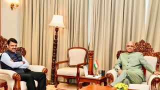 देवेंद्र फडणवीस आणि राज्यपाल बैस