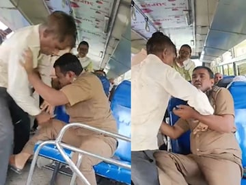 नांदेड एसटी भांडणाचा व्हिडीओ नांदेड एसटी भांडणाचा व्हिडीओ