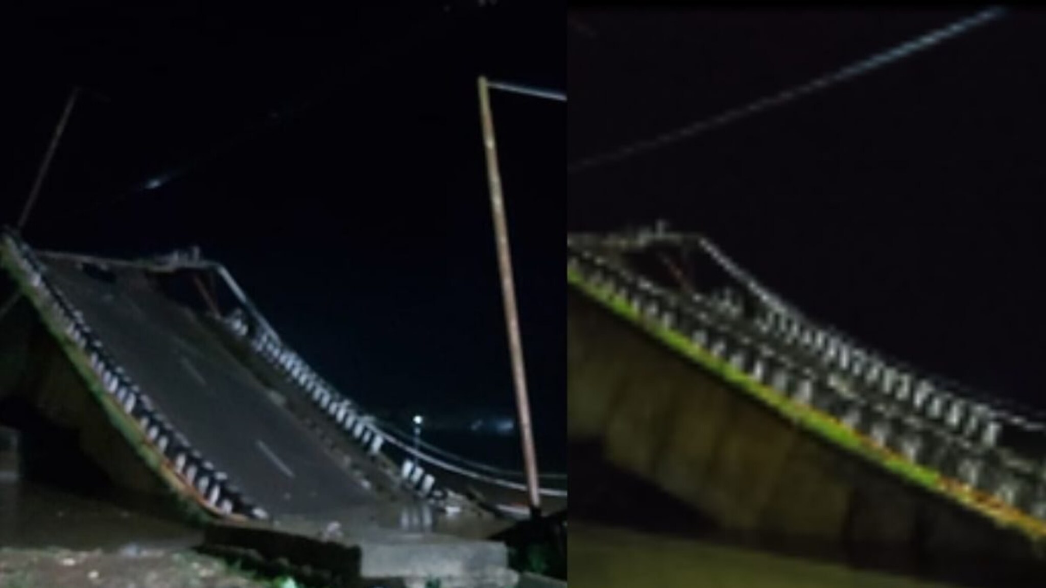 गोवा- कर्नाटक बॉर्डरवर ब्रिज कोसळून मोठी दुर्घटना, पत्त्याच्या बंगाल्याप्रमाणे कोसळला पूल, घटनास्थळी बचावकार्य सुरू