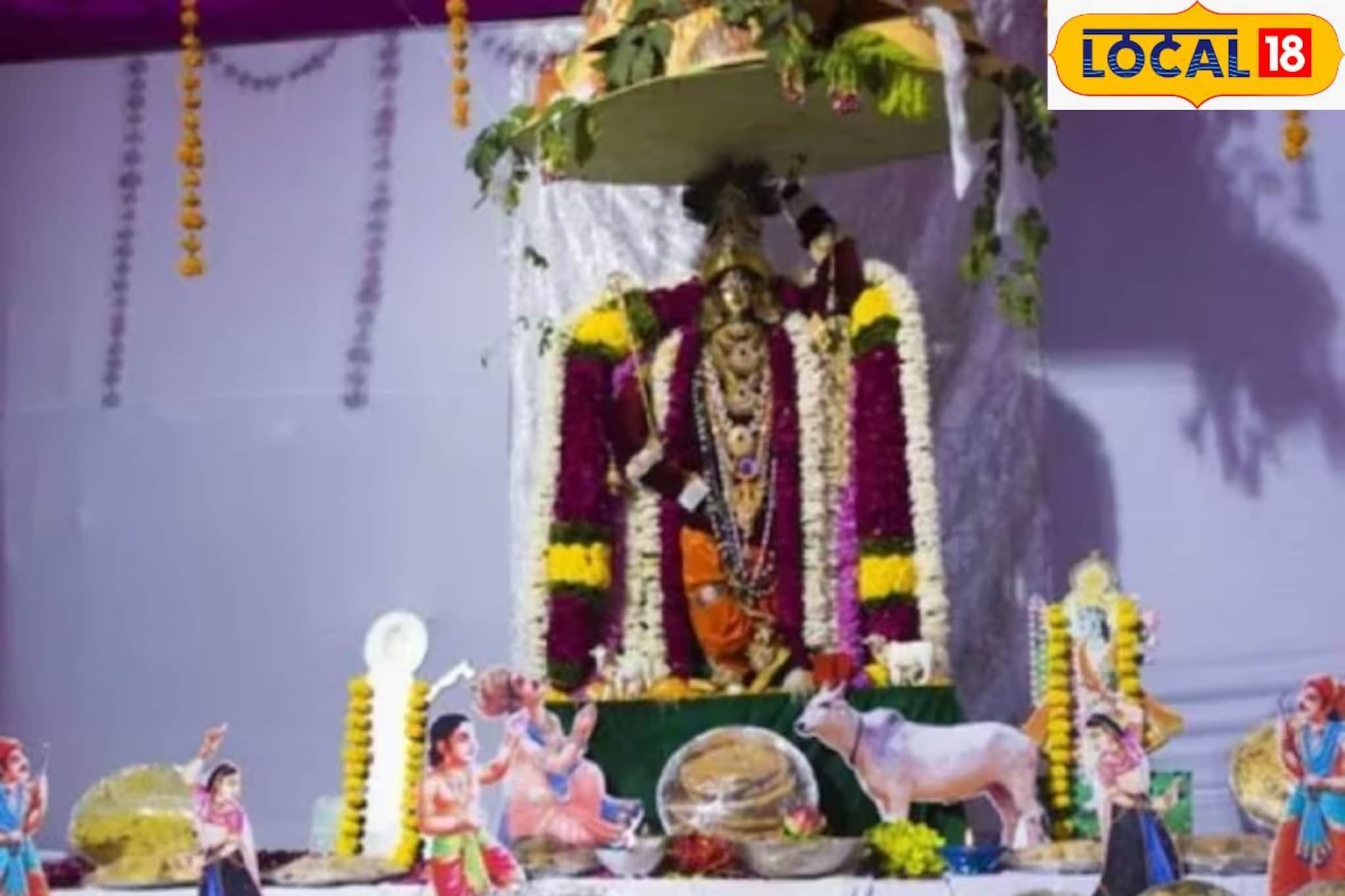 निस्सीम कृष्णभक्त आहे हा मुस्लीम; गावकऱ्यांच्या सहकाऱ्याने बांधलं मंदिर