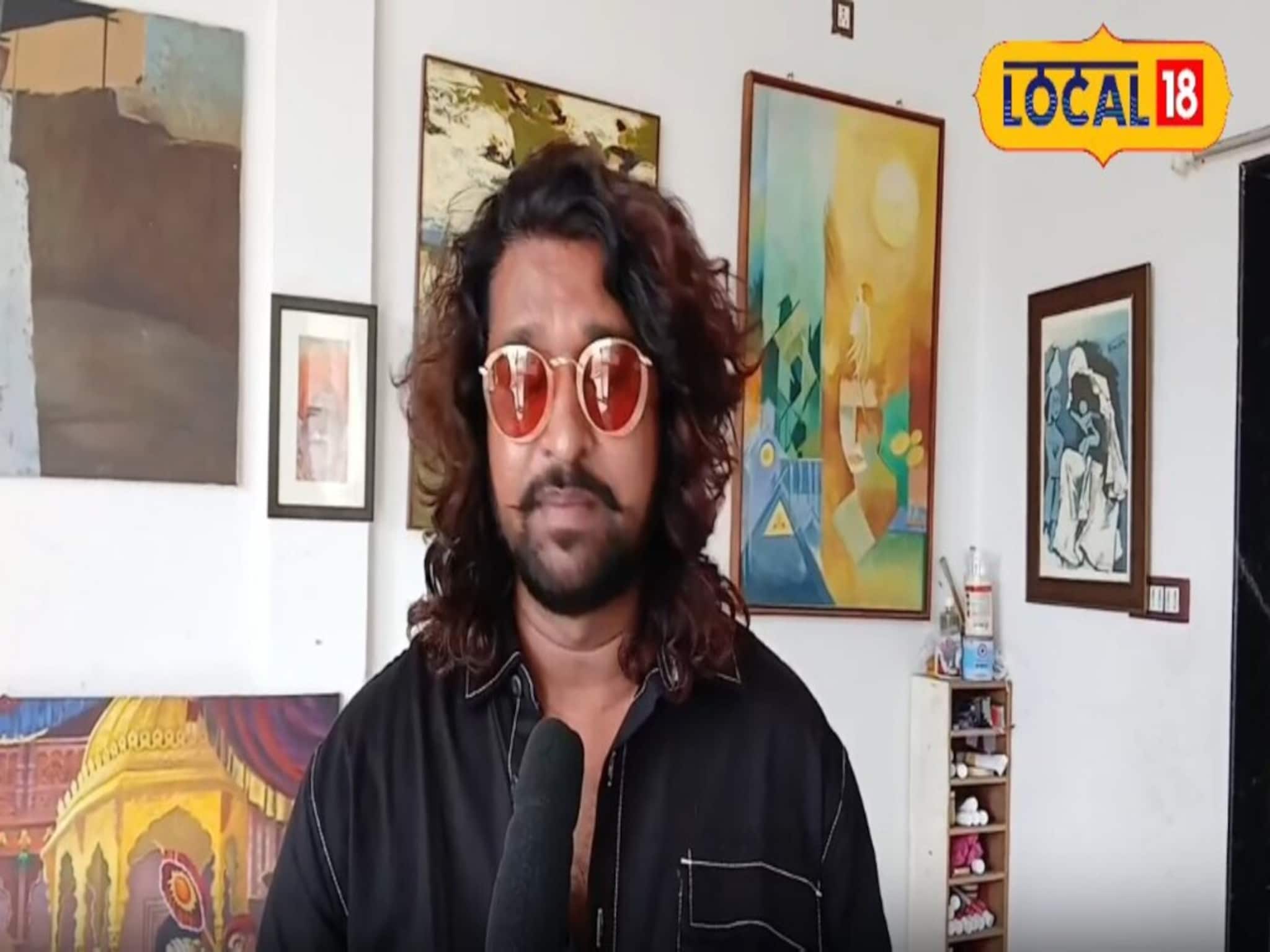 दहावीत 4 वेळा नापास ते आज प्रसिद्ध चित्रकार, कसा झाला सोलापुरच्या सचिन खरात यांचा प्रवास, VIDEO