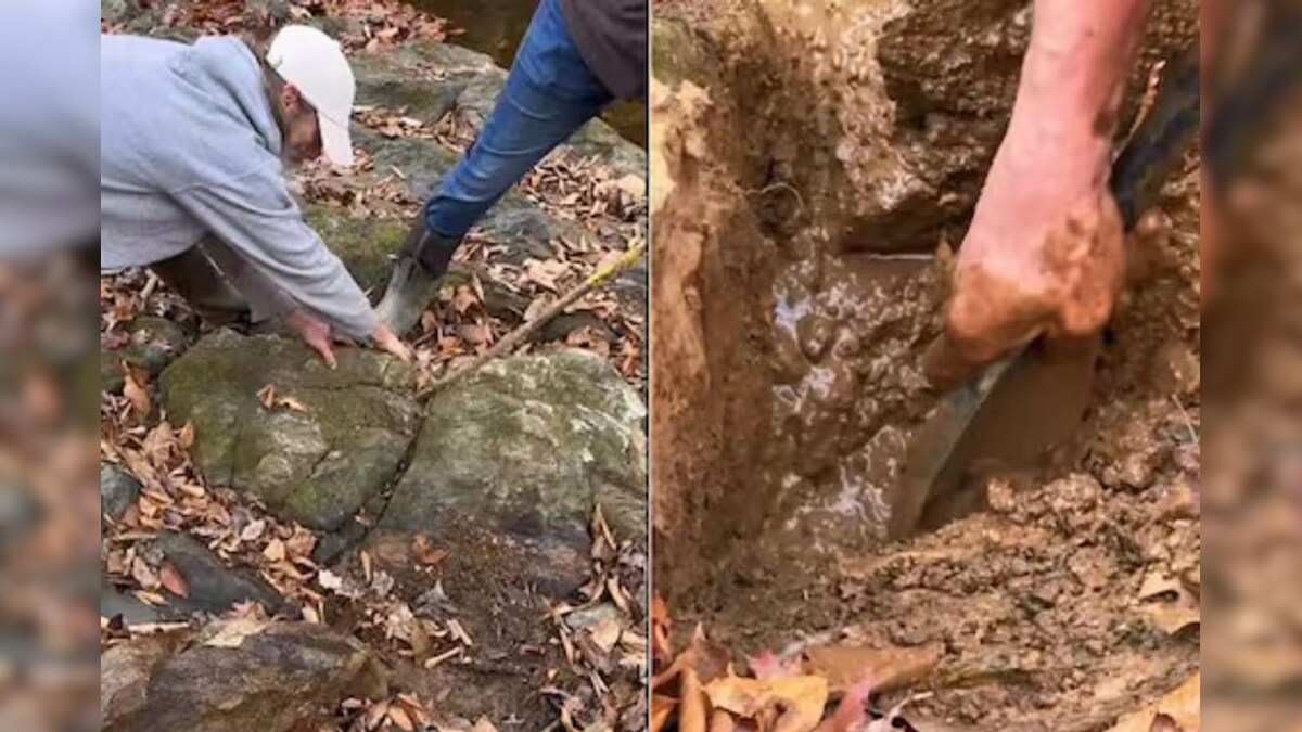 पहाड़ों में खोदी गई मिट्टी, पानी में फेंकी गई;  और एक बड़ा खजाना मिल गया