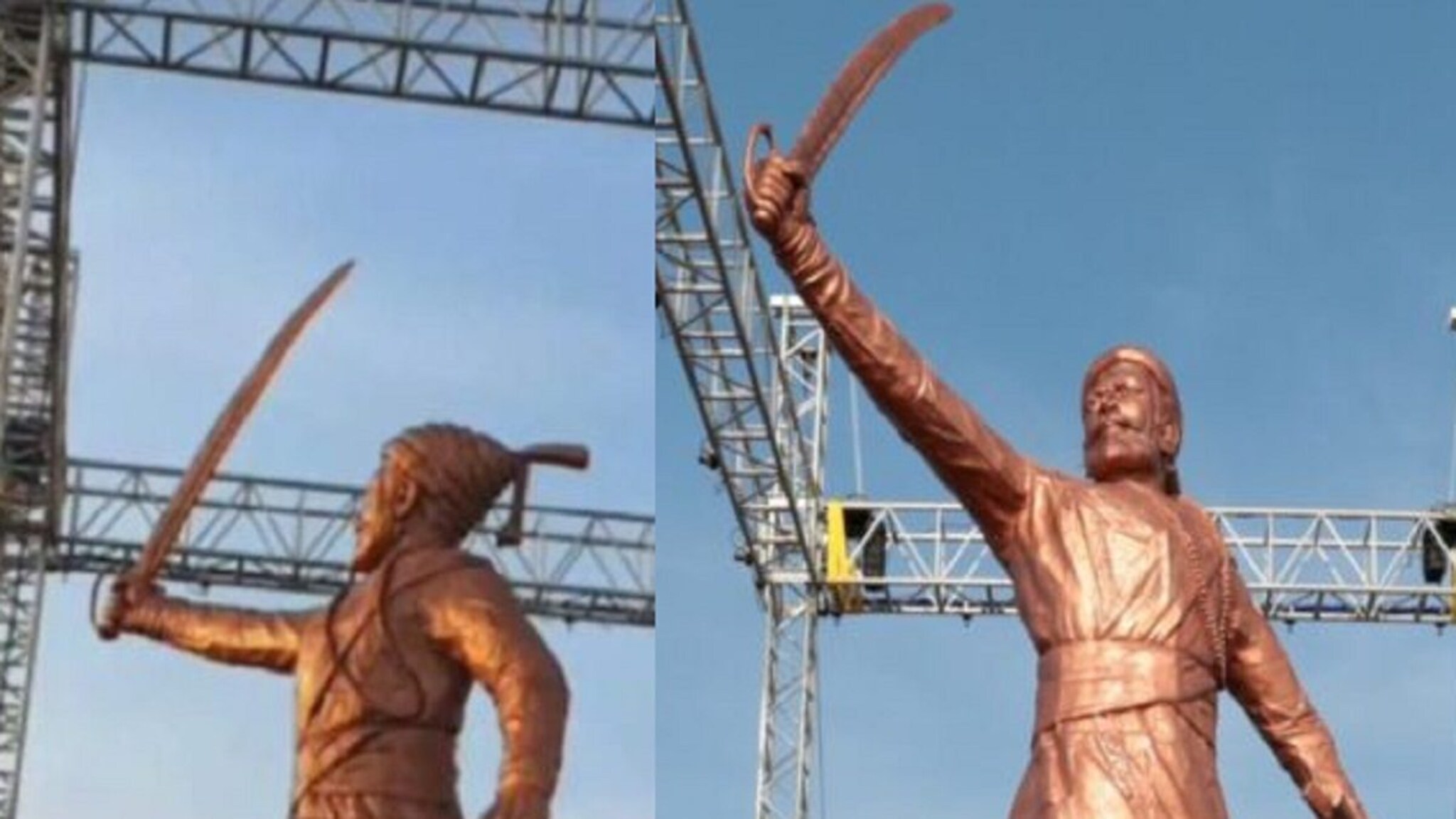 शिवाजी महाराजांचा पुतळा पडला, तुमची आरती करायची का? मविआ आक्रमक, मालवणमध्ये आंदोलन