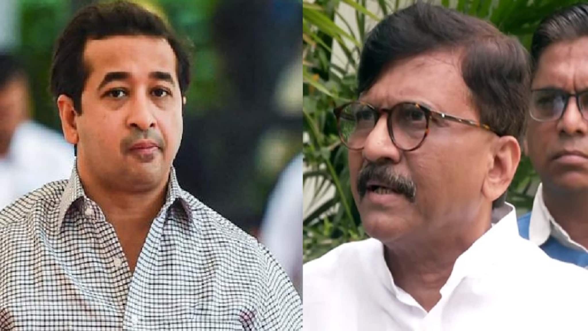 'चु...आहे तो', नितेश राणेंबद्दल 'तो' प्रश्न विचारताच संजय राऊतांची जीभ पुन्हा घसरली