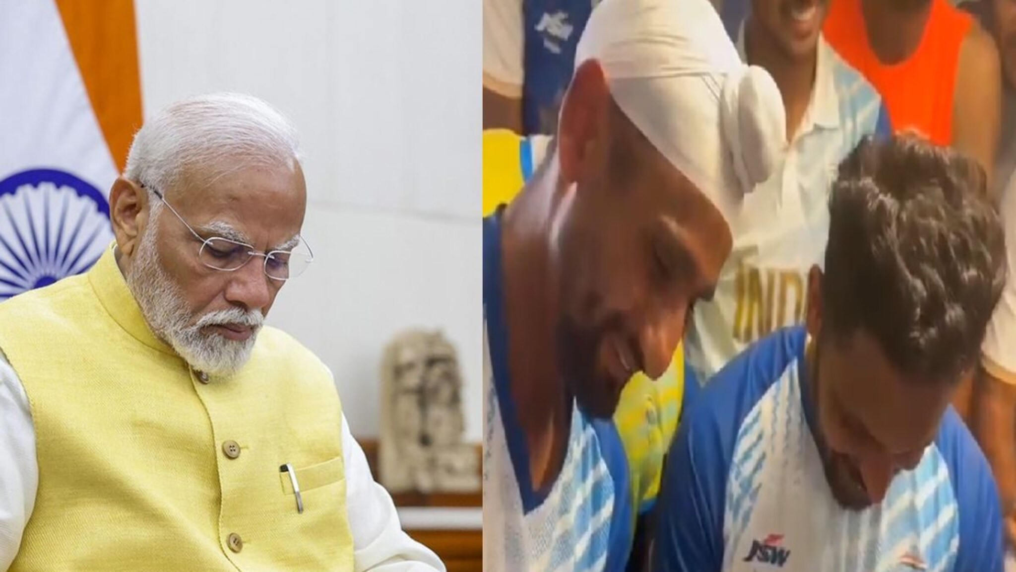 भारी खेळलात पंतप्रधान मोदींनी हॉकी टीमचं केलं कौतुक VIDEO