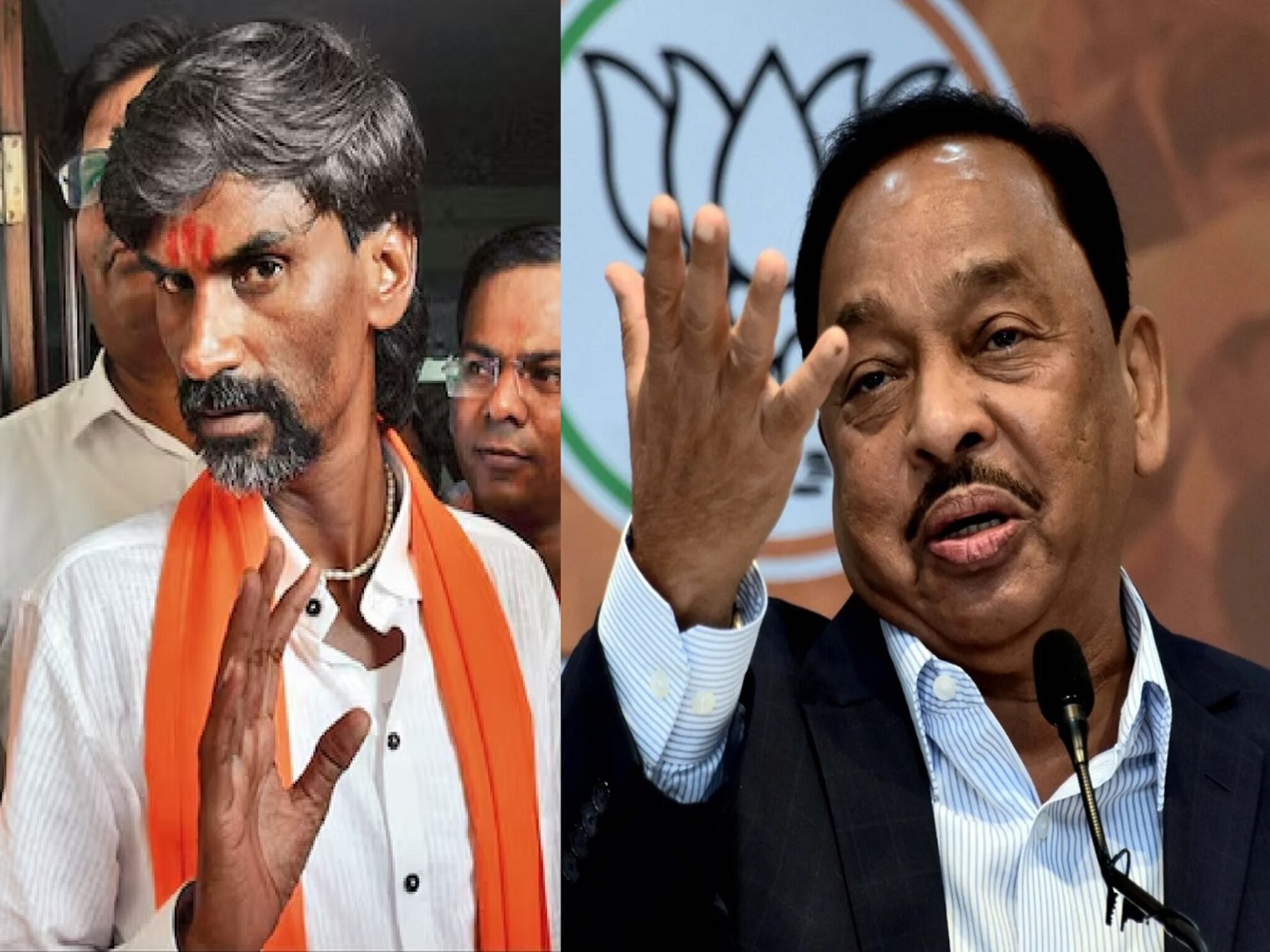 'कपडे घातले तरी पण अन् नाही घातले तरी पण...'; राणेंचा जरांगे पाटलांवर पुन्हा हल्लाबोल