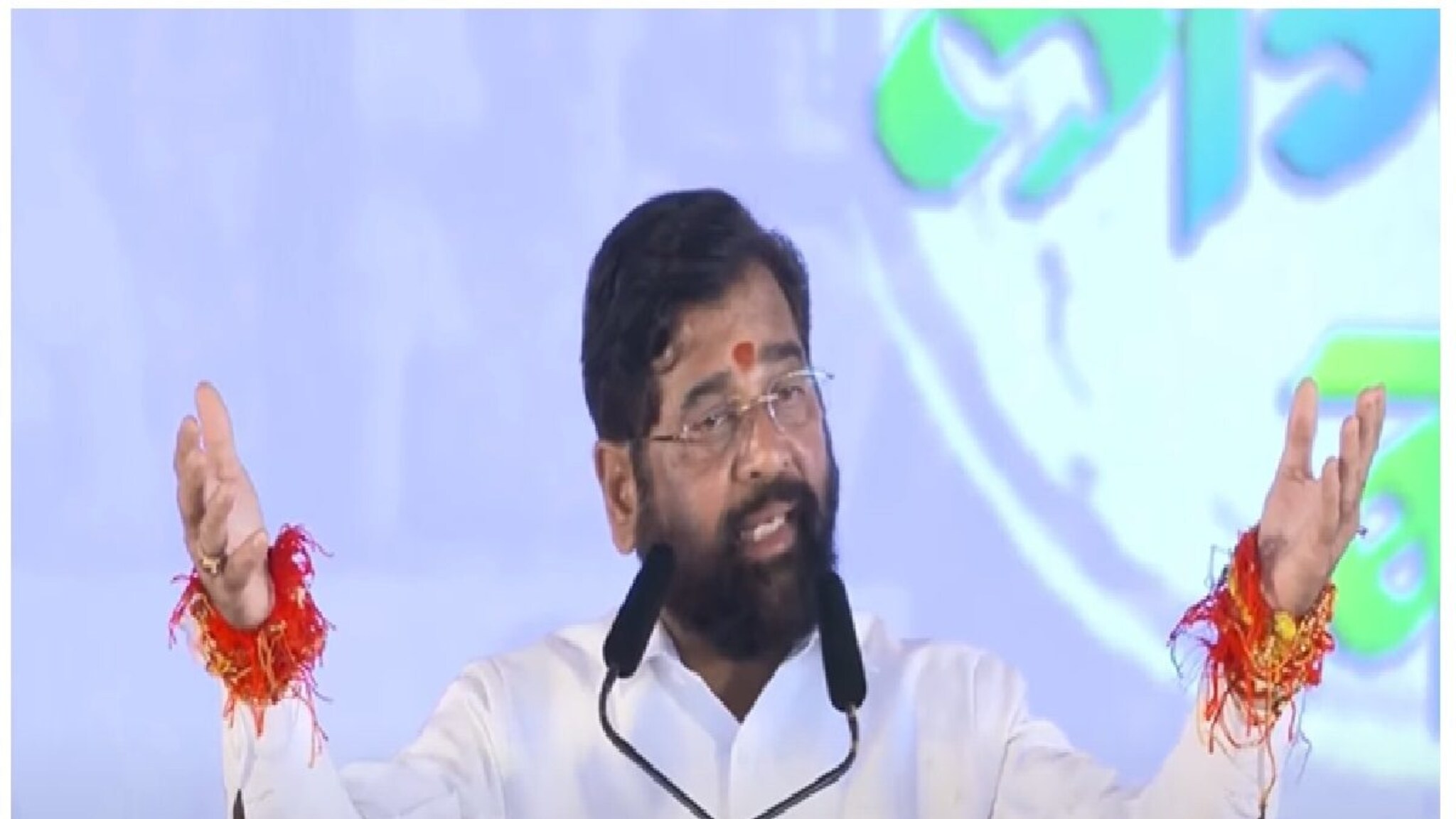 पंधराशे रुपयांची ओवाळणी आमची, त्यात खोडा घालू नका, बहिणींनो विरोधकांना सांगा, CM शिंदेंनी खडसावलं