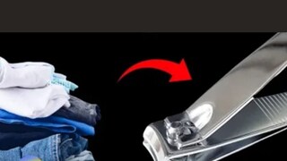 नेलकटरचा अनोखा वापर