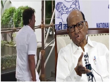 रमेश कदम शरद पवार यांच्या भेटीला रमेश कदम शरद पवार यांच्या भेटीला