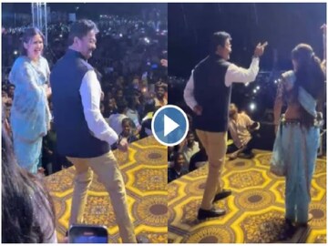 भाजप आमदाराचा गौतमी पाटील सोबत डान्स भाजप आमदाराचा गौतमी पाटील सोबत डान्स