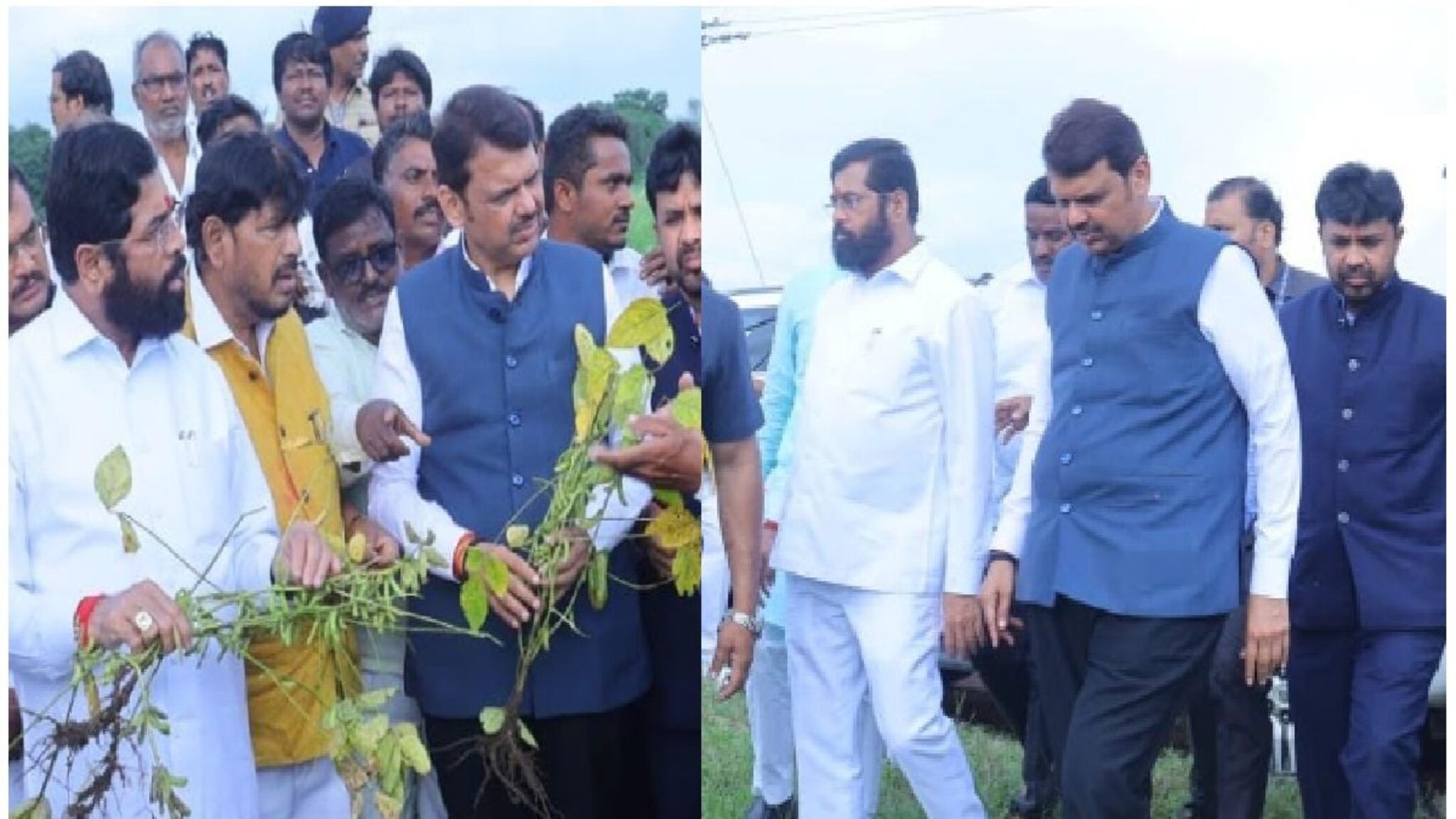 सर्व निकष बाजूला ठेवून मदत देईन... नुकसानग्रस्त शेतकऱ्यांना मुख्यमंत्र्यांचा शब्