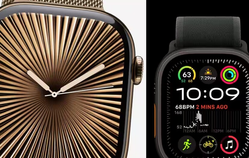 Apple Watch Series 10 मध्ये पॉलिश ॲल्युमिनियम फिनिश आहे आणि बॅक पॅनलवर न्यू मेटलचा वापर करण्यात आलाय. हे वॉटर रेसिस्टेंस आहे आणि 50 मीटर खोलीपर्यंत बुडू शकते.