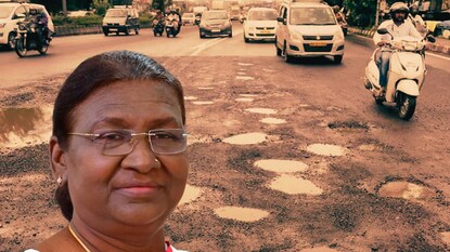 पुण्याच्या खड्ड्यांनी राष्ट्रपतीही नाराज, थेट पुणे पोलिसांना धाडलं पत्र