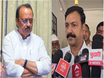 अजित पवार आणि दीपक चव्हाण अजित पवार आणि दीपक चव्हाण