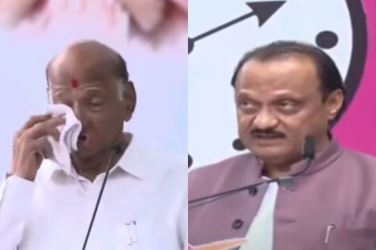 शरद पवारांनी केली अजितदादांची नक्कल, टाळ्या शिट्ट्यांनी प्रतिसाद, पाहा VIDEO – News18 मराठी